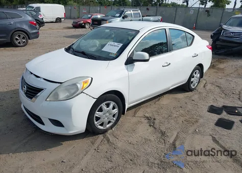 2012 Nissan Versa 1.6 Sv из США, поврежденный, VIN 3N1CN7AP5CL866659
